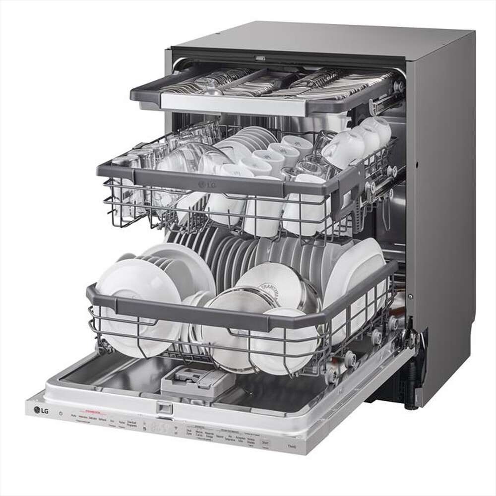Immagine del prodotto LG - Lavastoviglie QUADWASH DB365TXS Classe B 10coperti-Acciaio inossidabile