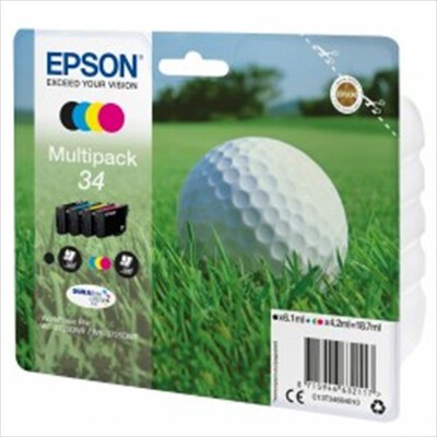 EPSON - C13T34664010-Nero, Ciano, Magenta, Giallo