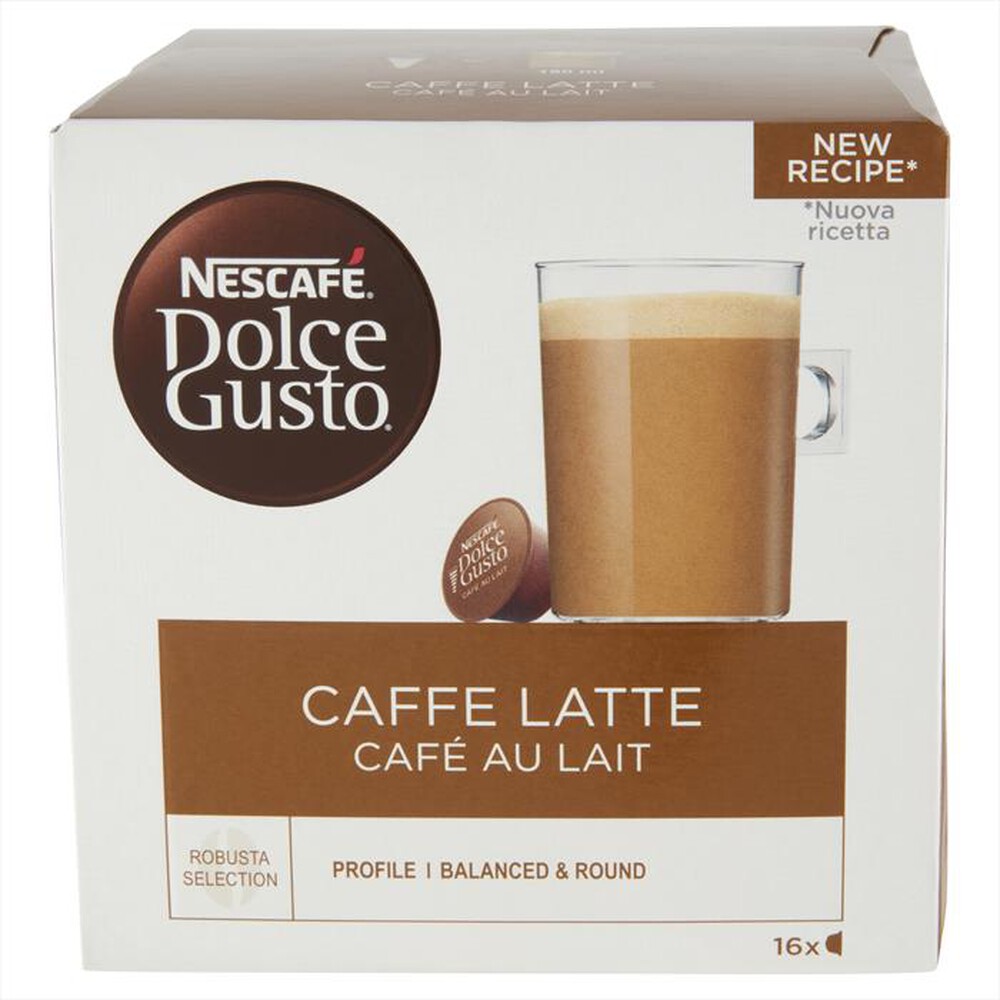 "NESCAFE' DOLCE GUSTO - Caffelatte-Multicolore"