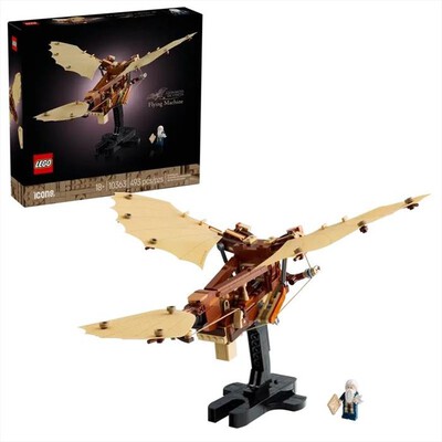 LEGO - ICONS Macchina volante di Leonardo da Vinci-10363-Multicolore