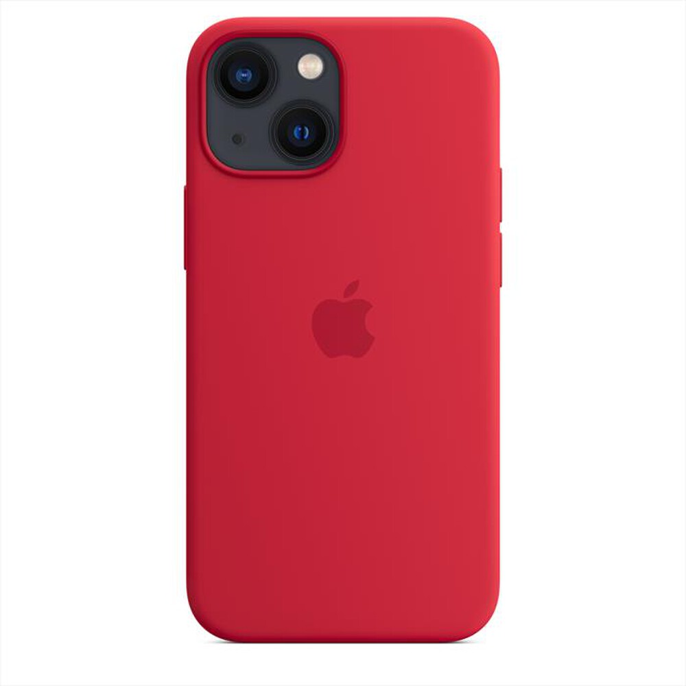 "APPLE - iPhone 13 mini Silicone Case with MagSafe-(PRODUCT)RED"