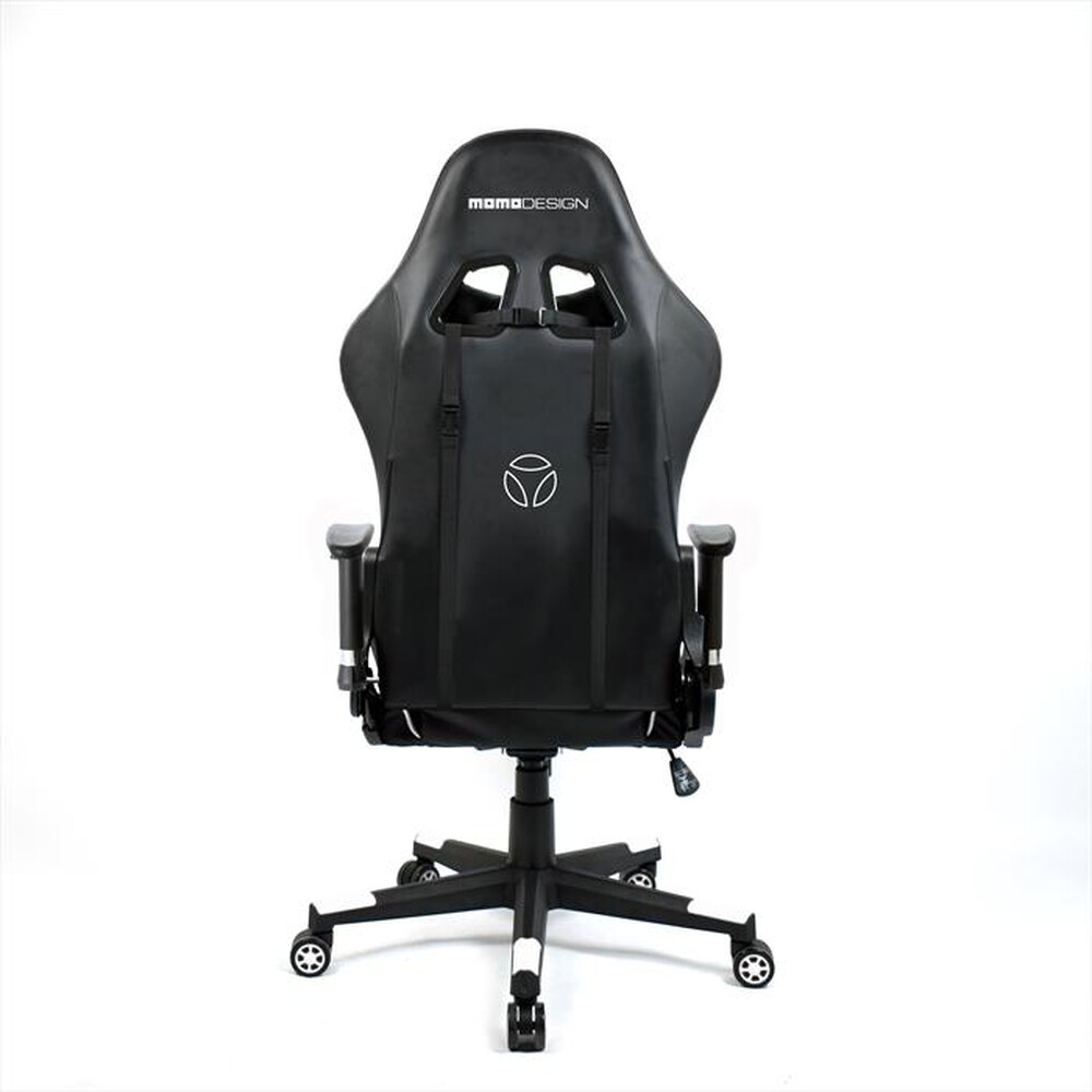 "MOMODESIGN - Sedia gaming MD-GC005A-KW CHAIR GAMING-WHITE/BLACK"