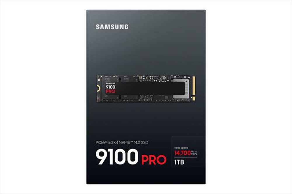 Immagine del prodotto SAMSUNG - SAMSUNG 9100 PRO NVME SSD INTERNO 1TB-Nero