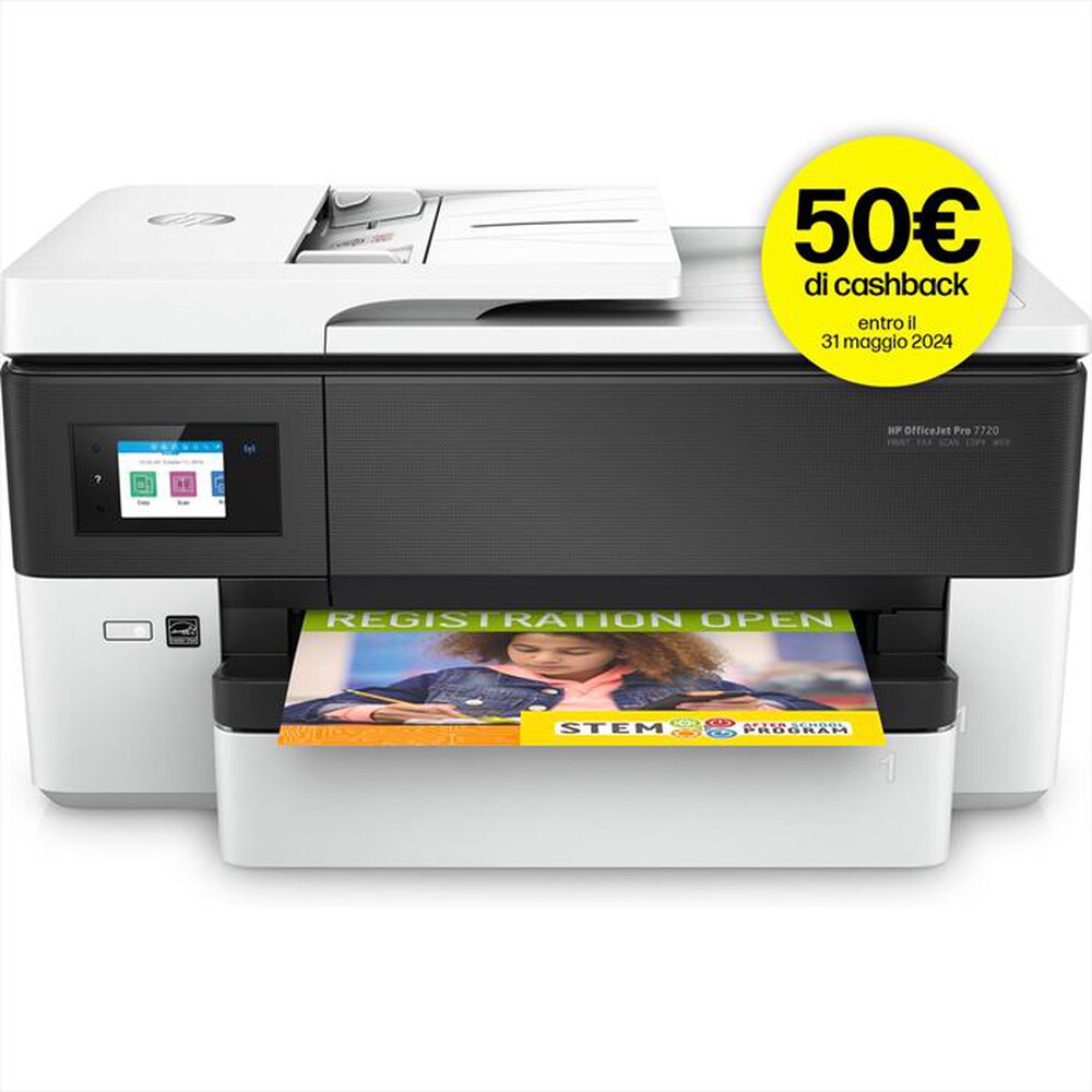 "HP - HP OFFICEJET PRO 7720-Bianca, Nera"