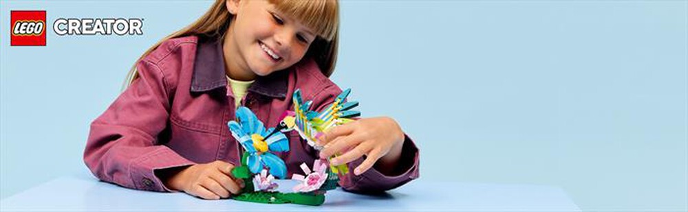 Immagine del prodotto LEGO - CREATOR Animali selvatici:colibr&igrave; variopinto 31384