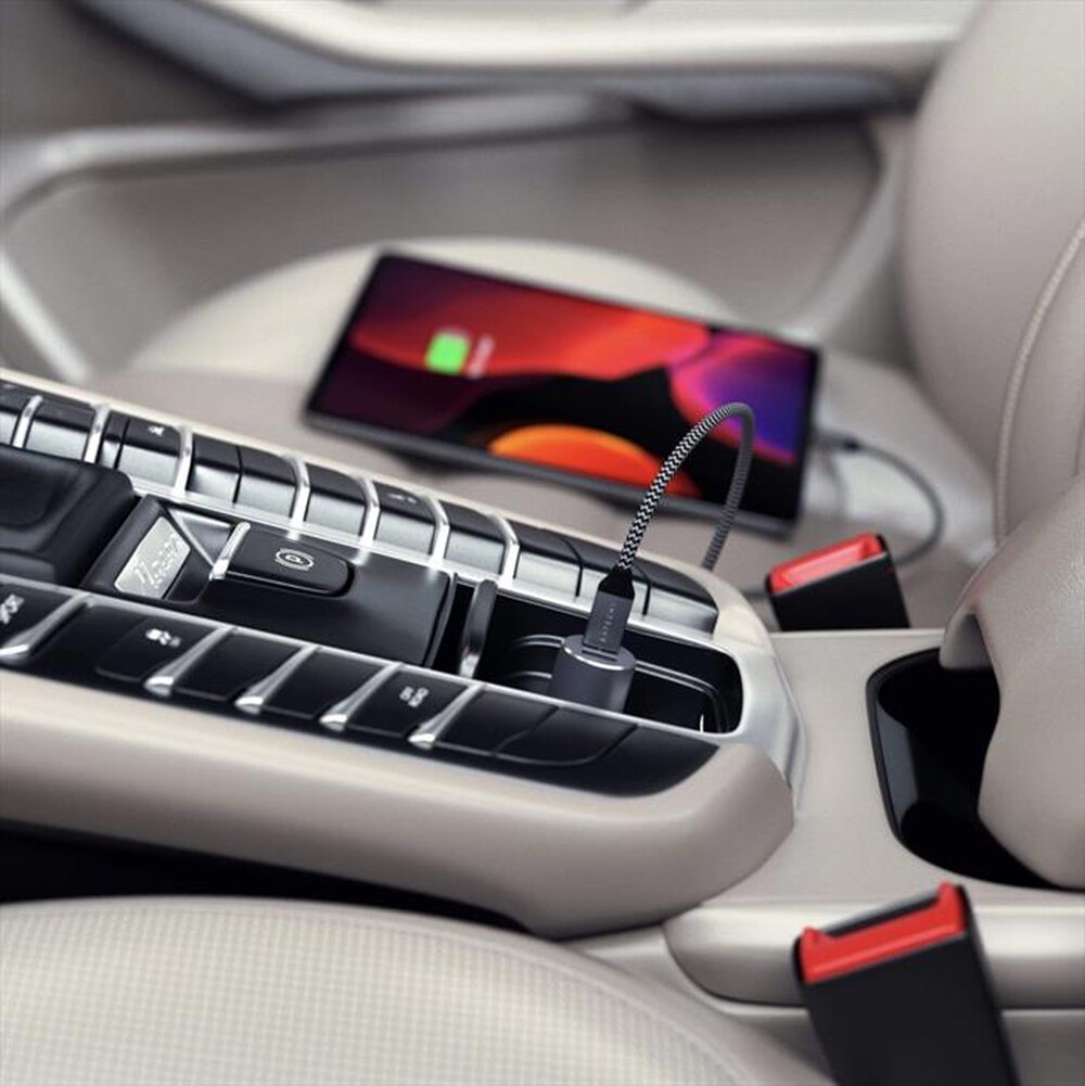 "SATECHI - ADATTATORE PER CARICABATTERIE DA AUTO PD TYPE-C 72-SPACE GREY"