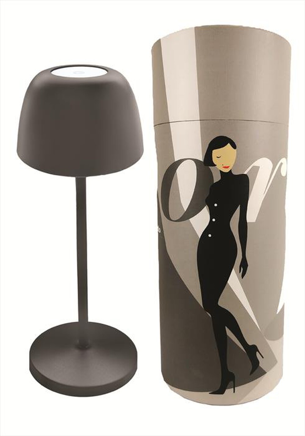 Immagine del prodotto MAJESTIC - Lampada LED da tavolo ricaricabile DORA GY-Grigio