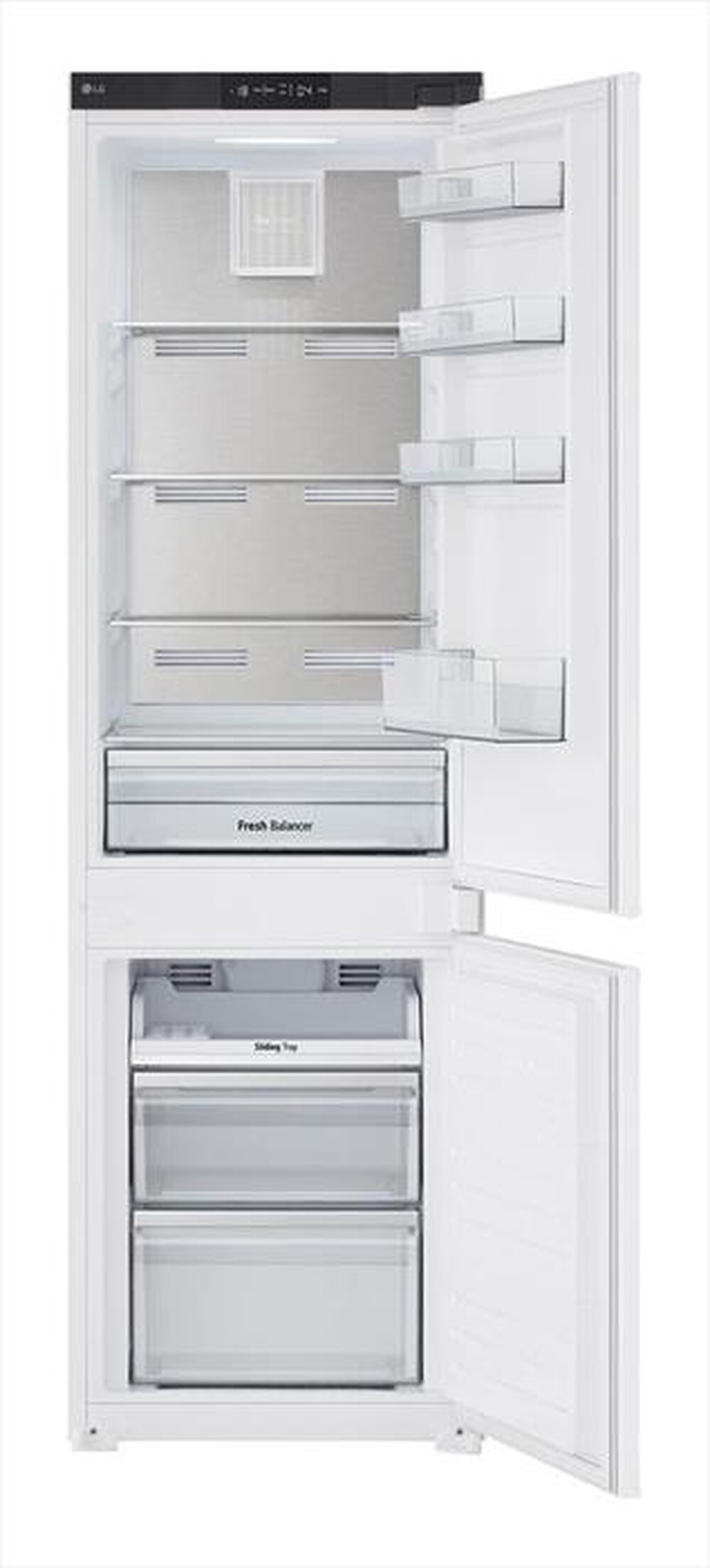 Immagine del prodotto LG - Frigorifero combinato GTFN256SET Classe E 233 lt-White