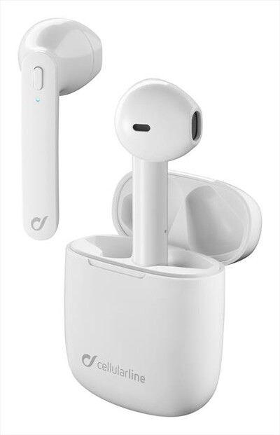 CELLULARLINE - BTARIESTWSW Auricoalre Bluetooth-Bianco