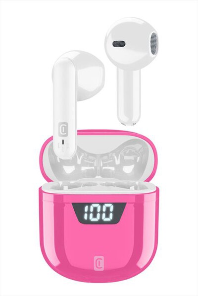 CELLULARLINE - Auricolari Bluetooth BTSEEKTWSP-Rosa