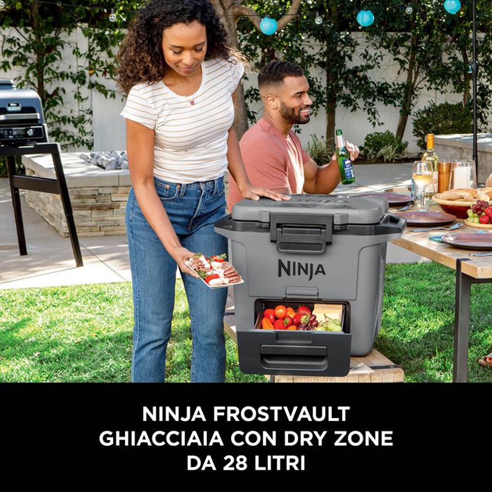 "NINJA - FRIGO PORTATILE FROSTVAULT 28LT-Grigio"
