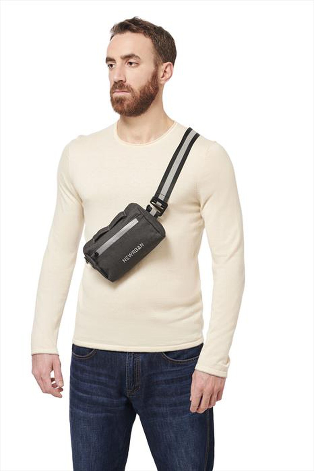 "CELLULARLINE - Borsa portaoggetti per manubrio NEWMBAGHANDLEBARSK-Nero"