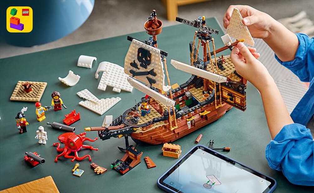Immagine del prodotto LEGO - CREATORE 3IN1 Iconica nave da pirata - 31387