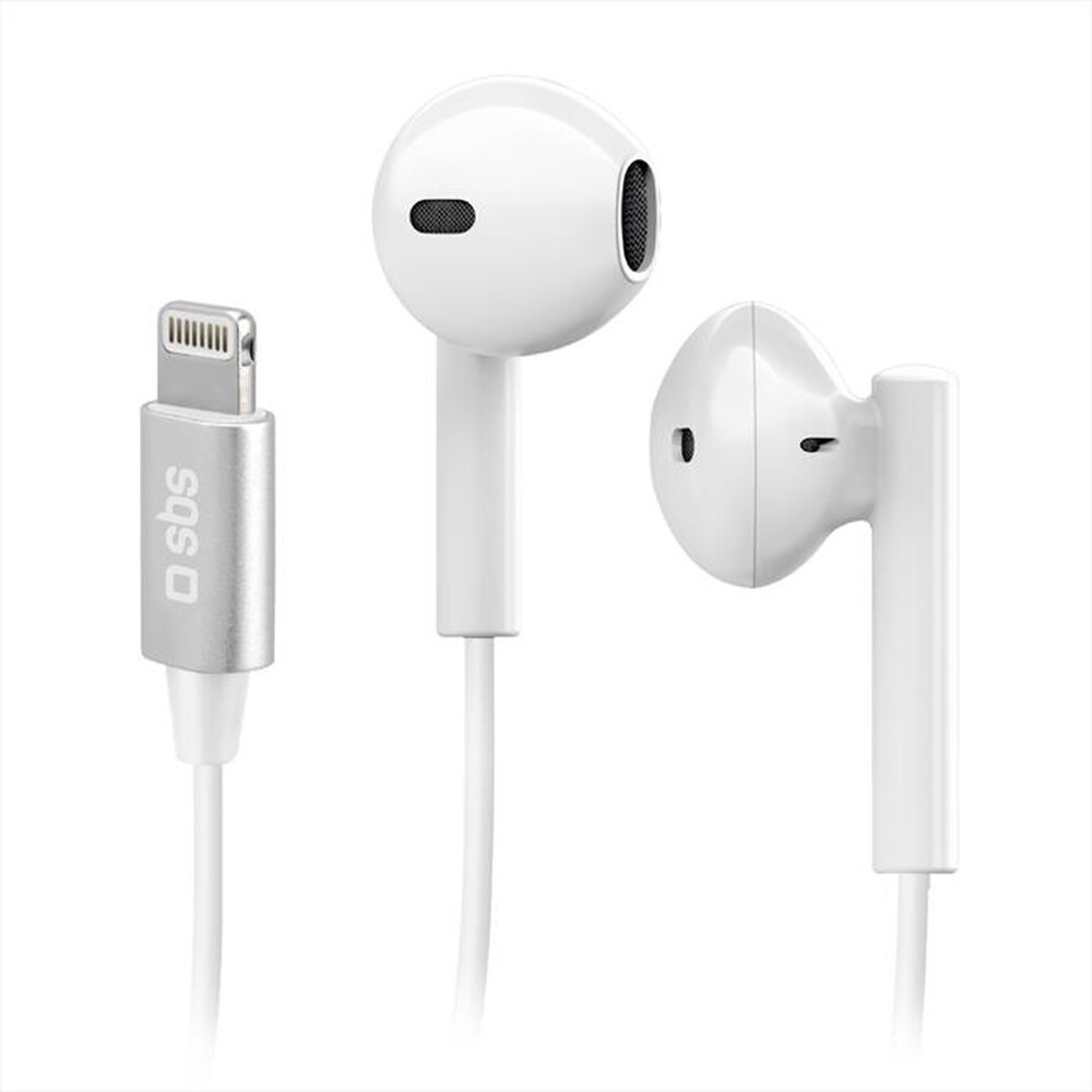 Immagine del prodotto SBS - Auricolare con filo TEEARLIGHAPW-Bianco