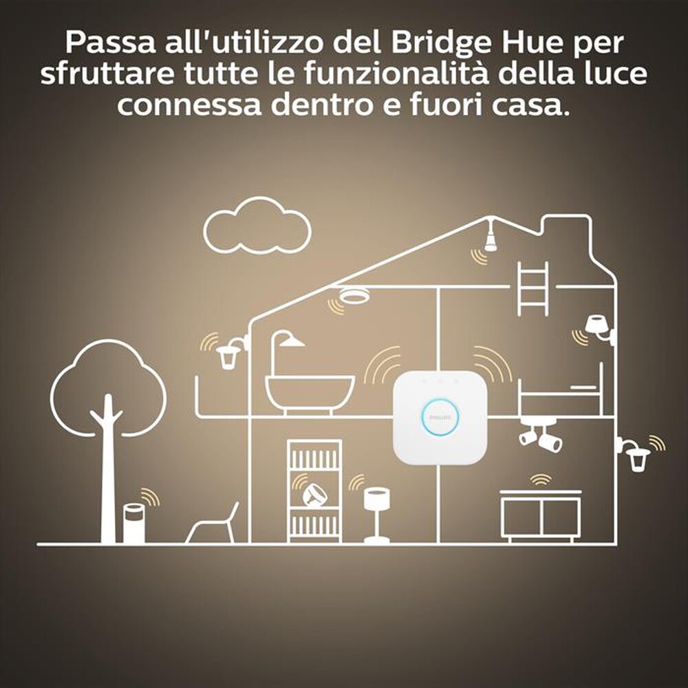 Immagine del prodotto PHILIPS - HUE WHITE 4 X LAMPADINE E27 60W-Bianca