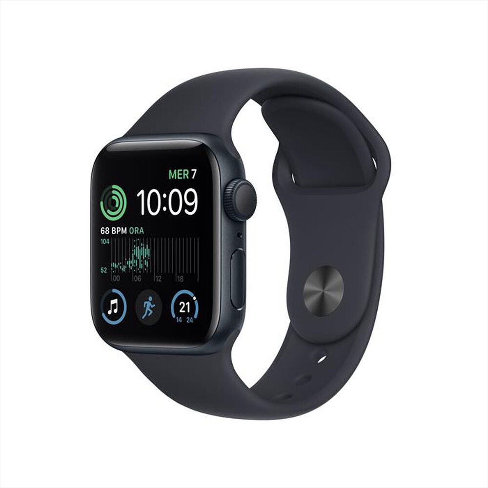 "APPLE - Watch SE GPS 40mm Regular-Mezzanotte"