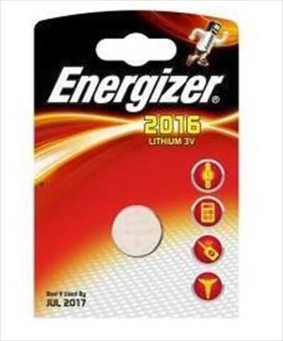 ENERGIZER - CR2016 LITHIUM BP1-Silver