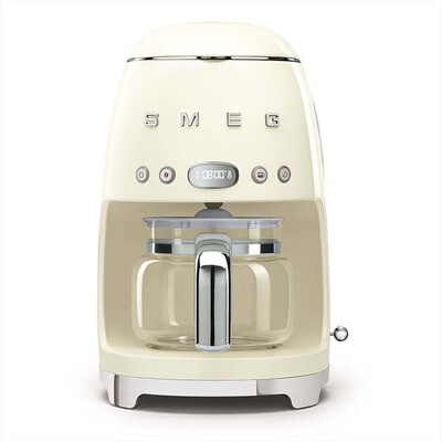 SMEG - Macchina da Caffè Filtro 50's Style – DCF02CREU-panna