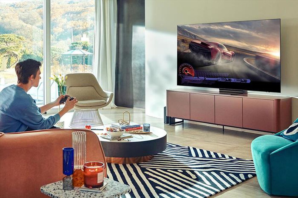 "SAMSUNG - TV Neo QLED 4K 75” QE75QN90A Smart TV Wi-Fi - Titan Black"