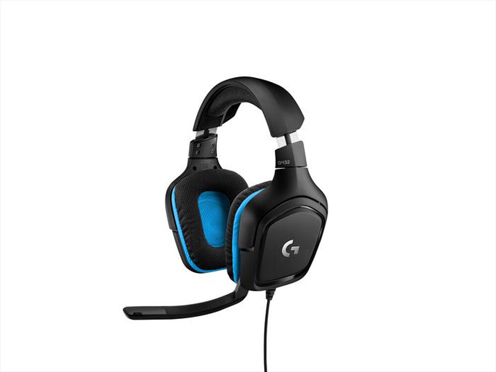 "LOGITECH - G432 7.1 Surround-Nero/Blu"