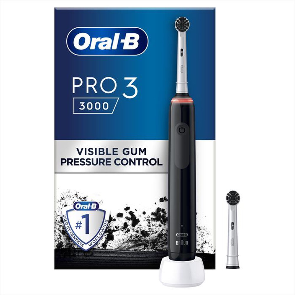"ORAL-B - Spazzolino elettrico PRO 3 3000-Nero"