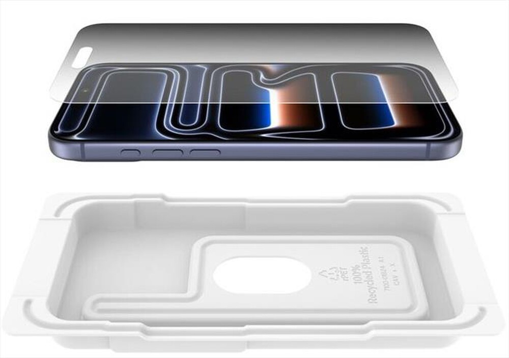 Immagine del prodotto BELKIN - PROTEGGI SCHERMO INVISIGLASS PRIVACY IPHONE17PROMX-Trasparente