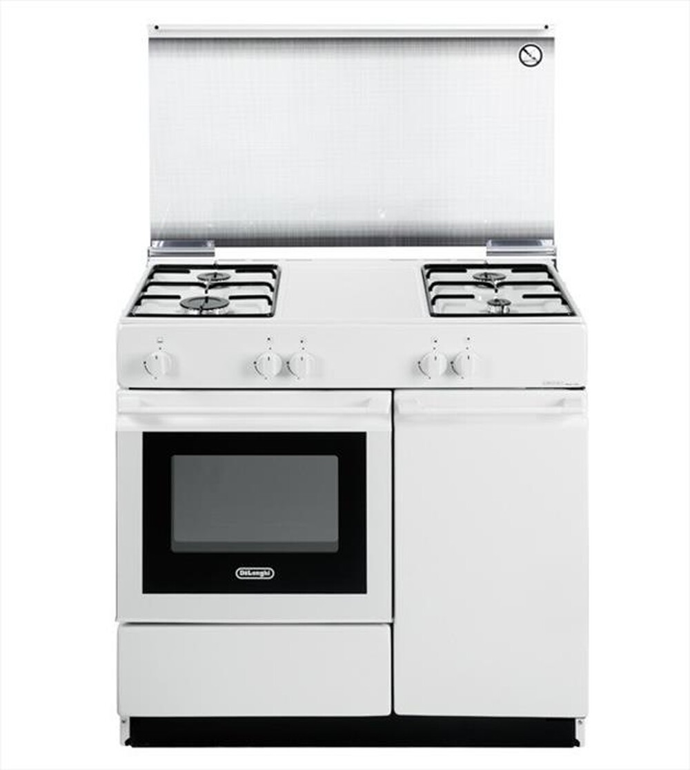 "DE LONGHI - Cucina a gas SGW 854 N Classe B-bianco"