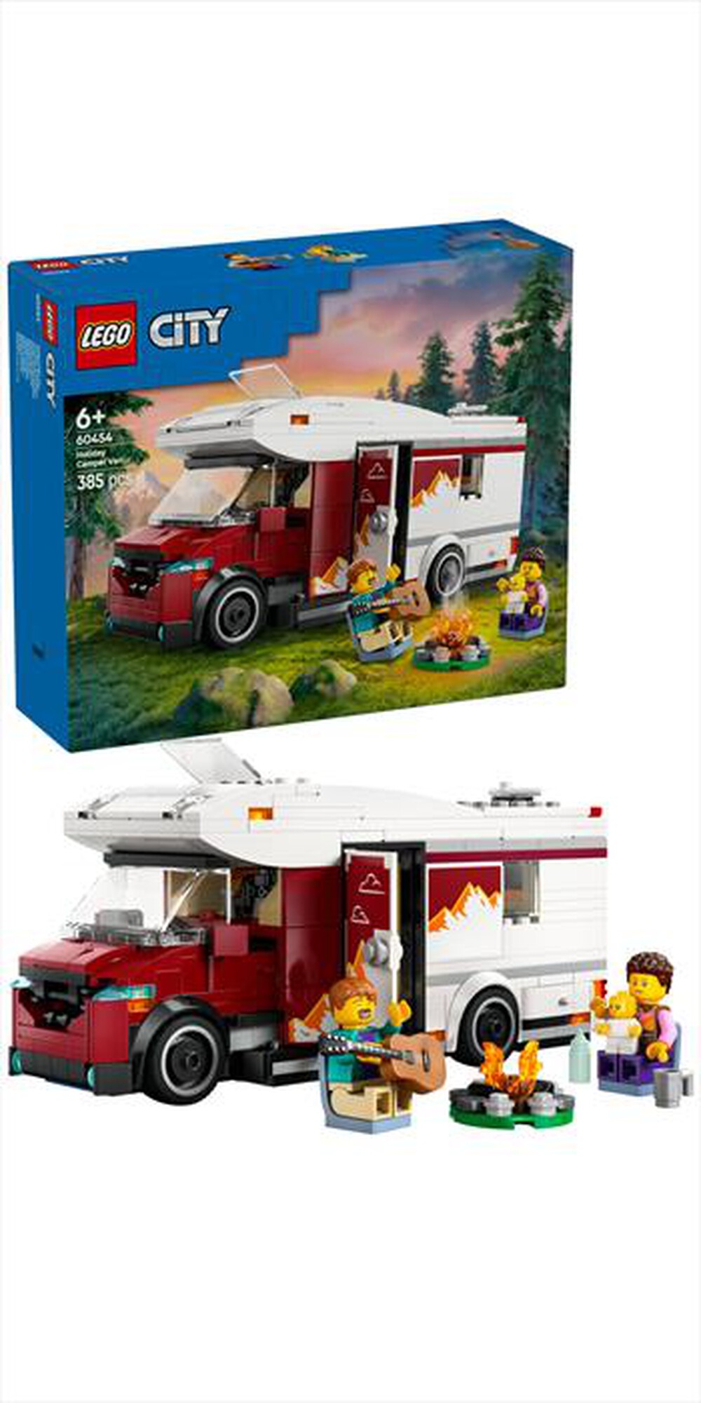 Immagine del prodotto LEGO - CITY Camper van delle vacanze d&rsquo;avventura 60454