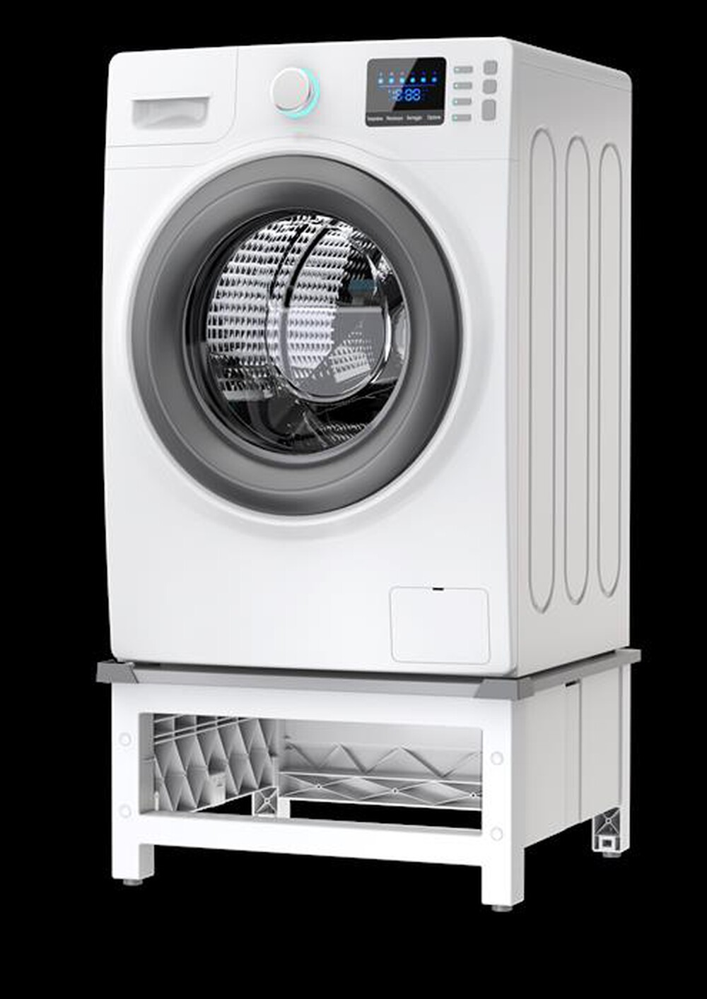 Immagine del prodotto MELICONI - BASE SPACE BRIDGE-Struttura bianca, ripiano grig