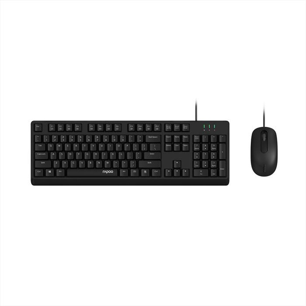 Immagine del prodotto RAPOO - Wired Desktop Combo Set NX1500-Nero
