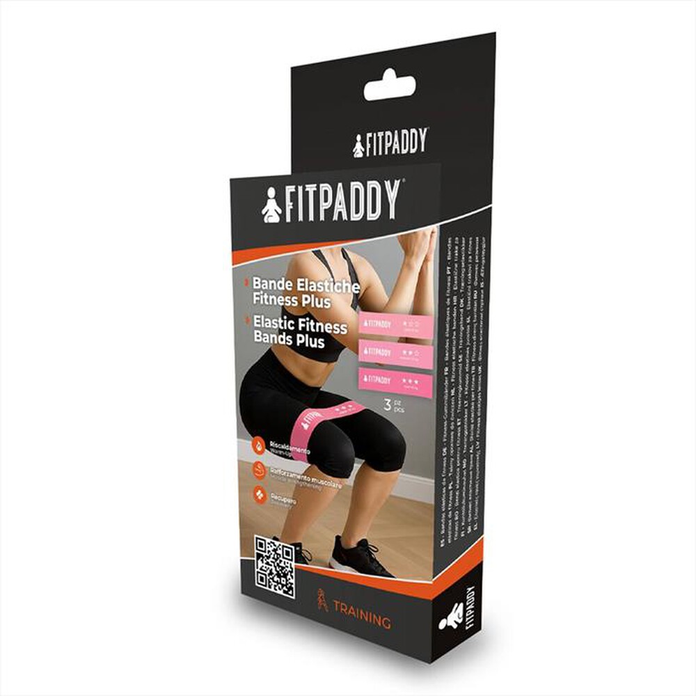 Immagine del prodotto FITPADDY - Set di 3 fasce elastiche ELASTIC BAND PLUS-rosa