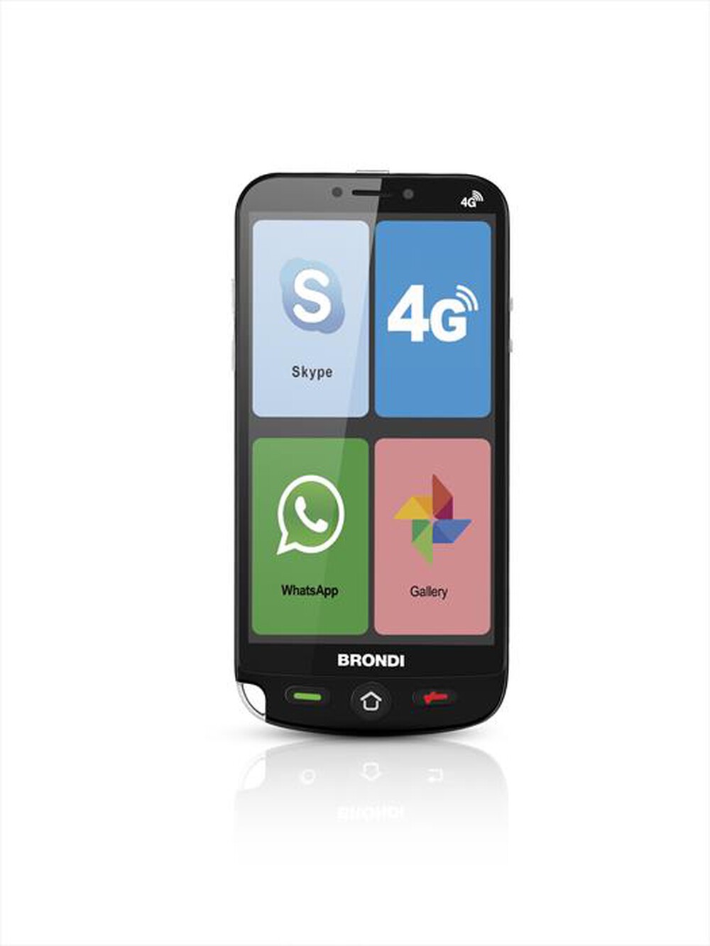 "BRONDI - AMICO SMARTPHONE 4G-Nero"