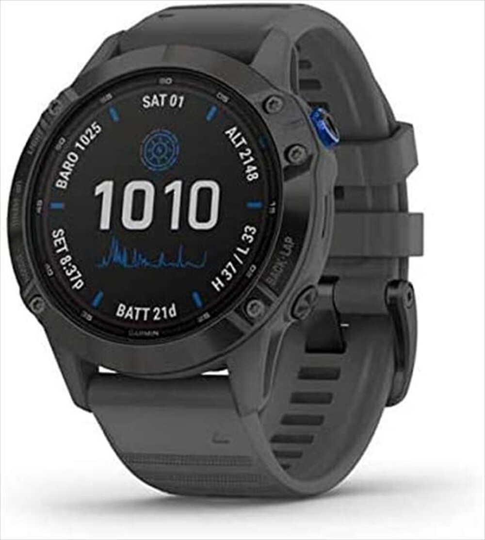 "GARMIN - Smart watch Fenix 6 Pro Solar-Nero"