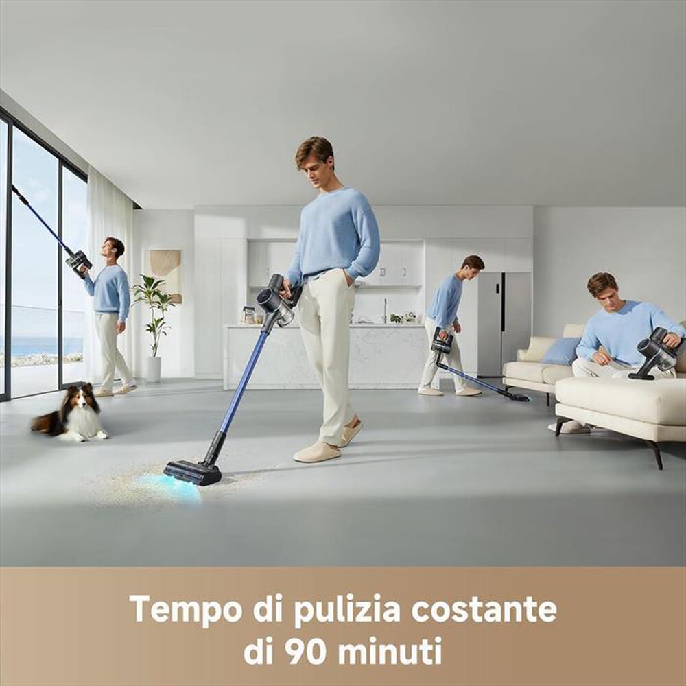 Immagine del prodotto MOVA - Scopa ricaricabile S4 DETECT-Nero / Blu