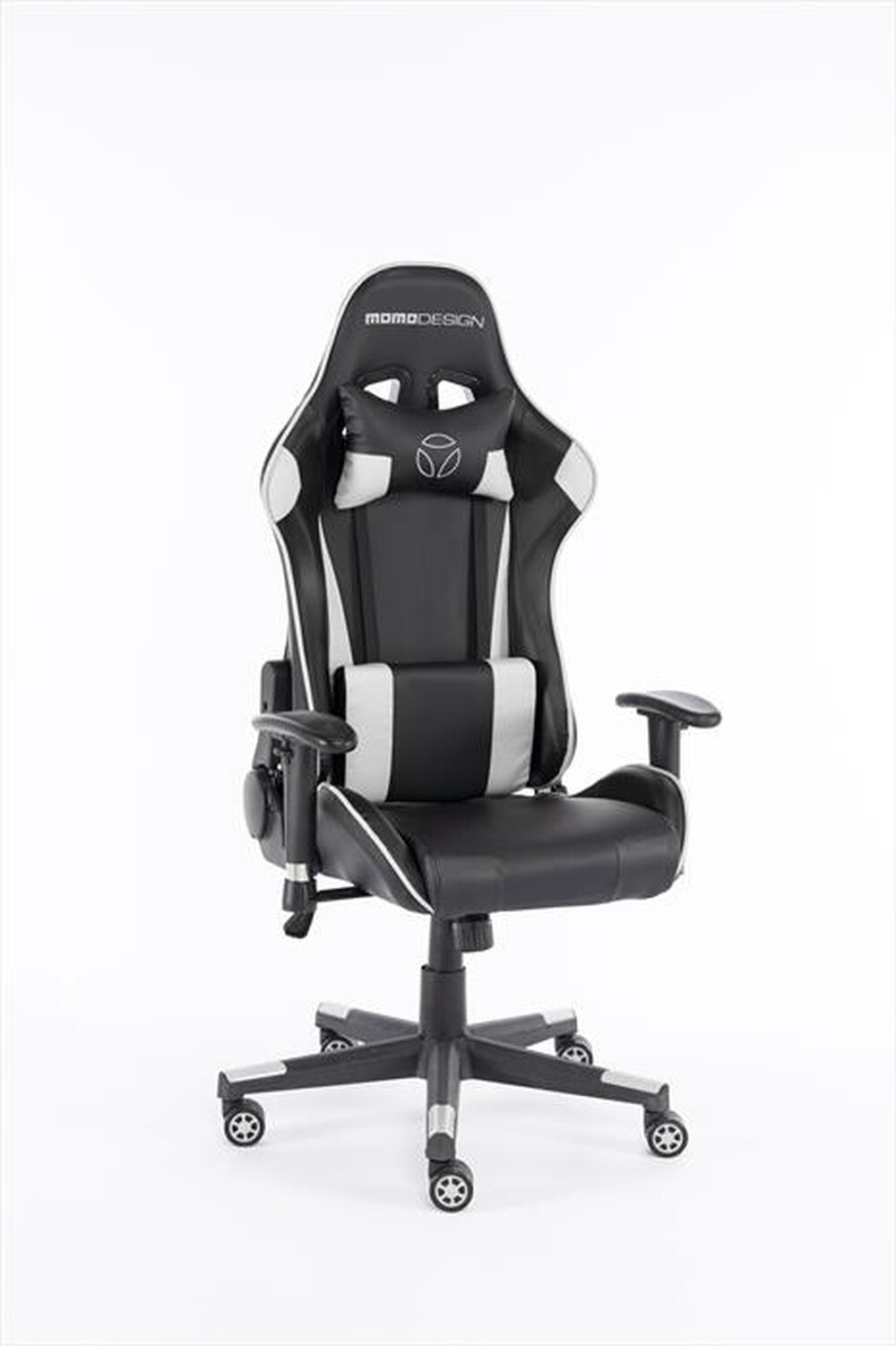 "MOMODESIGN - MD-GC005A-KW CHAIR GAMING - WHITE/BLACK"