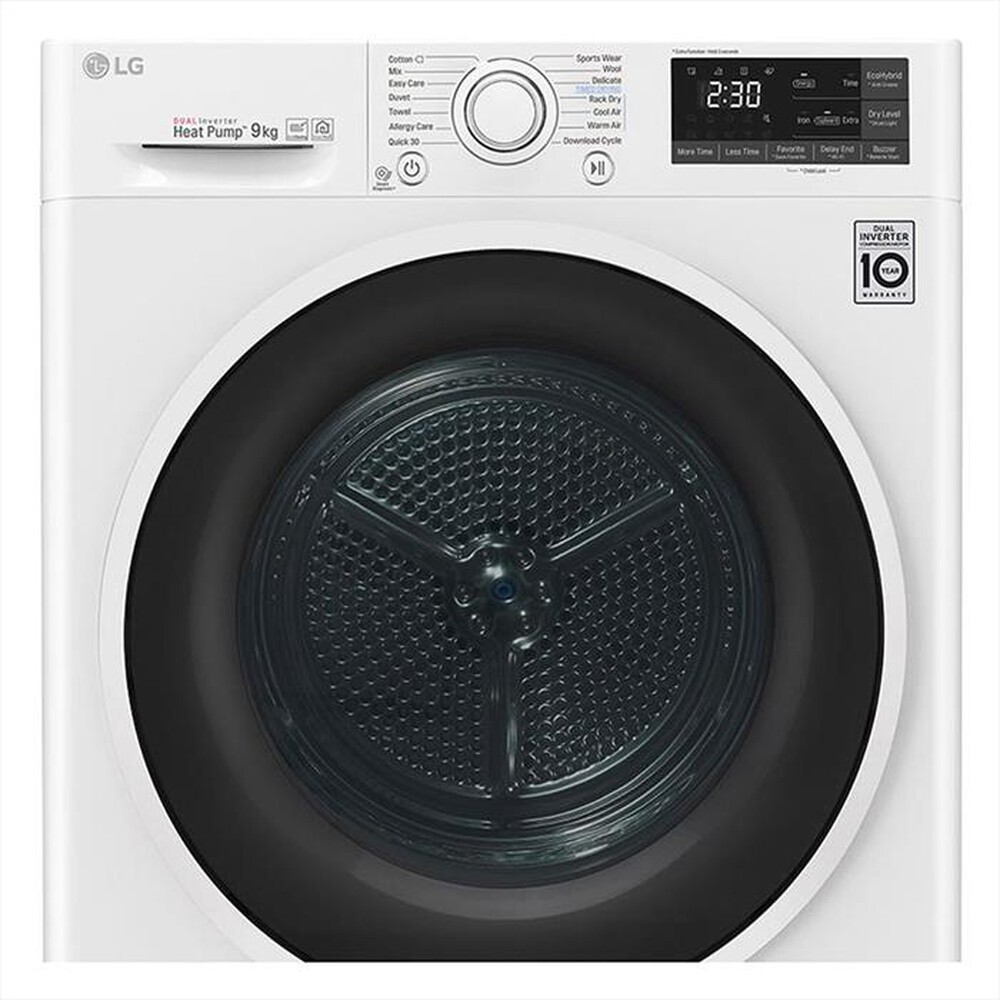 "LG - Asciugatrice RH90V5AV5N - 9 Kg - A++"