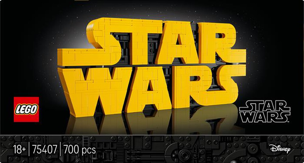 "LEGO - STAR WARS Logo Star Wars in mattoncini - 75407"