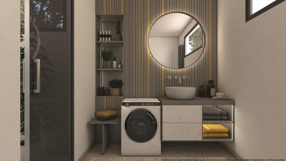 "HAIER - Lavatrice HW50-BP12307-S 5 Kg Classe A-Bianco"
