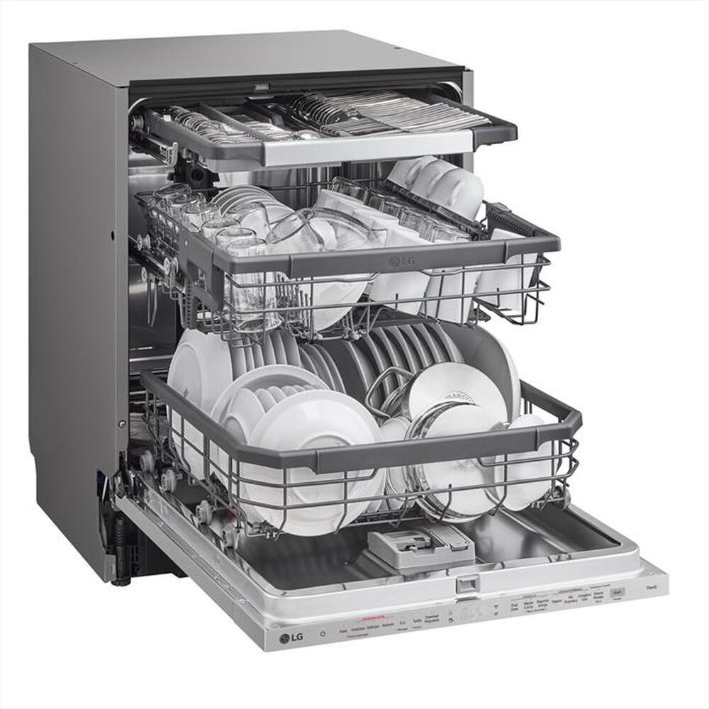 Immagine del prodotto LG - Lavastoviglie QUADWASH DB365TXS Classe B 10coperti-Acciaio inossidabile