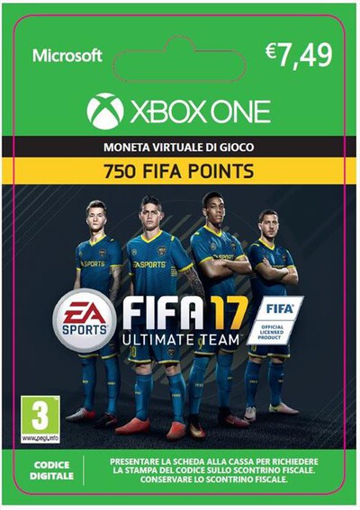 MICROSOFT - Fifa 17 Points 750 - 