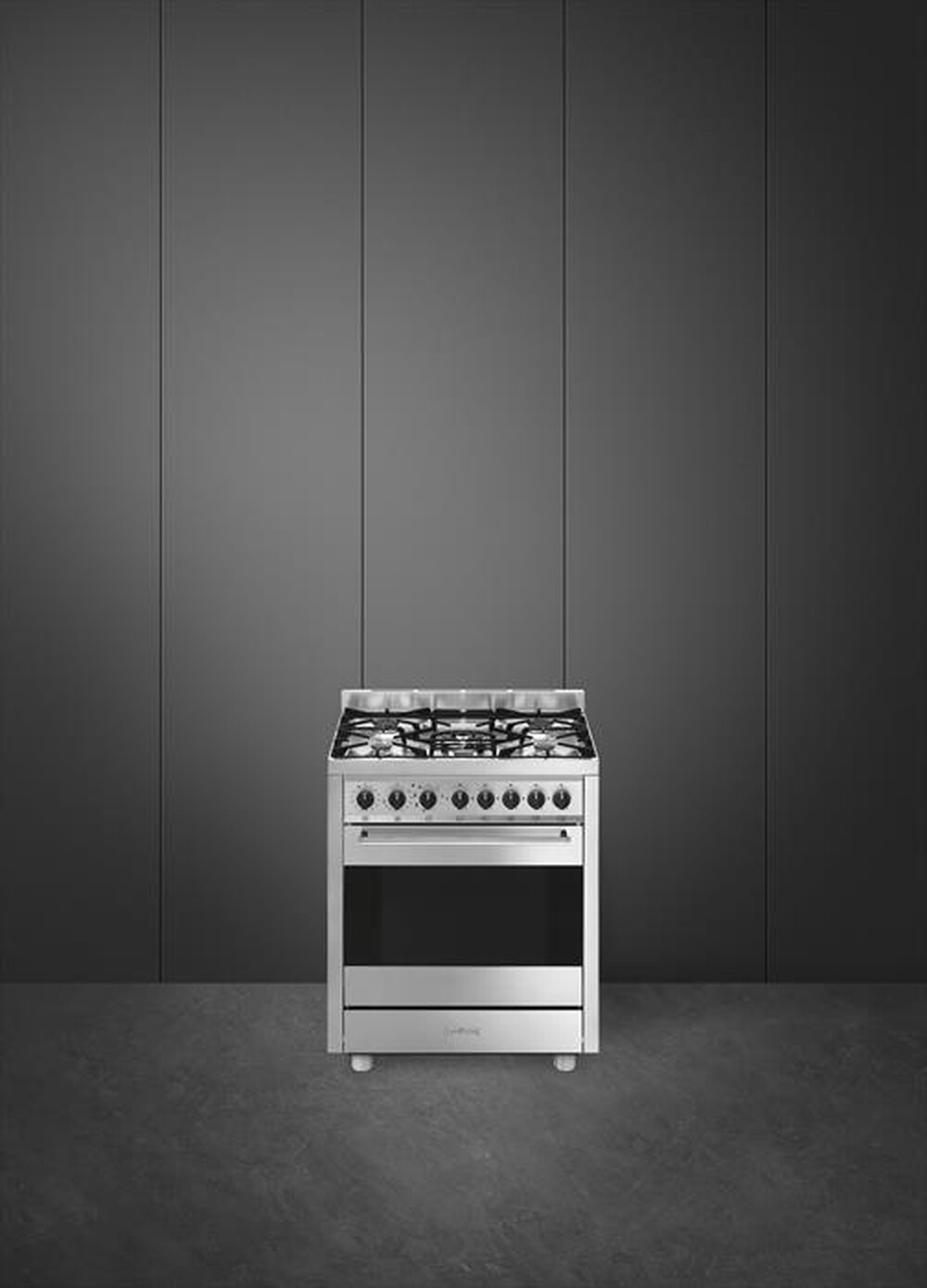 "SMEG - Cucina B71GMX2 Classe A-Inox"
