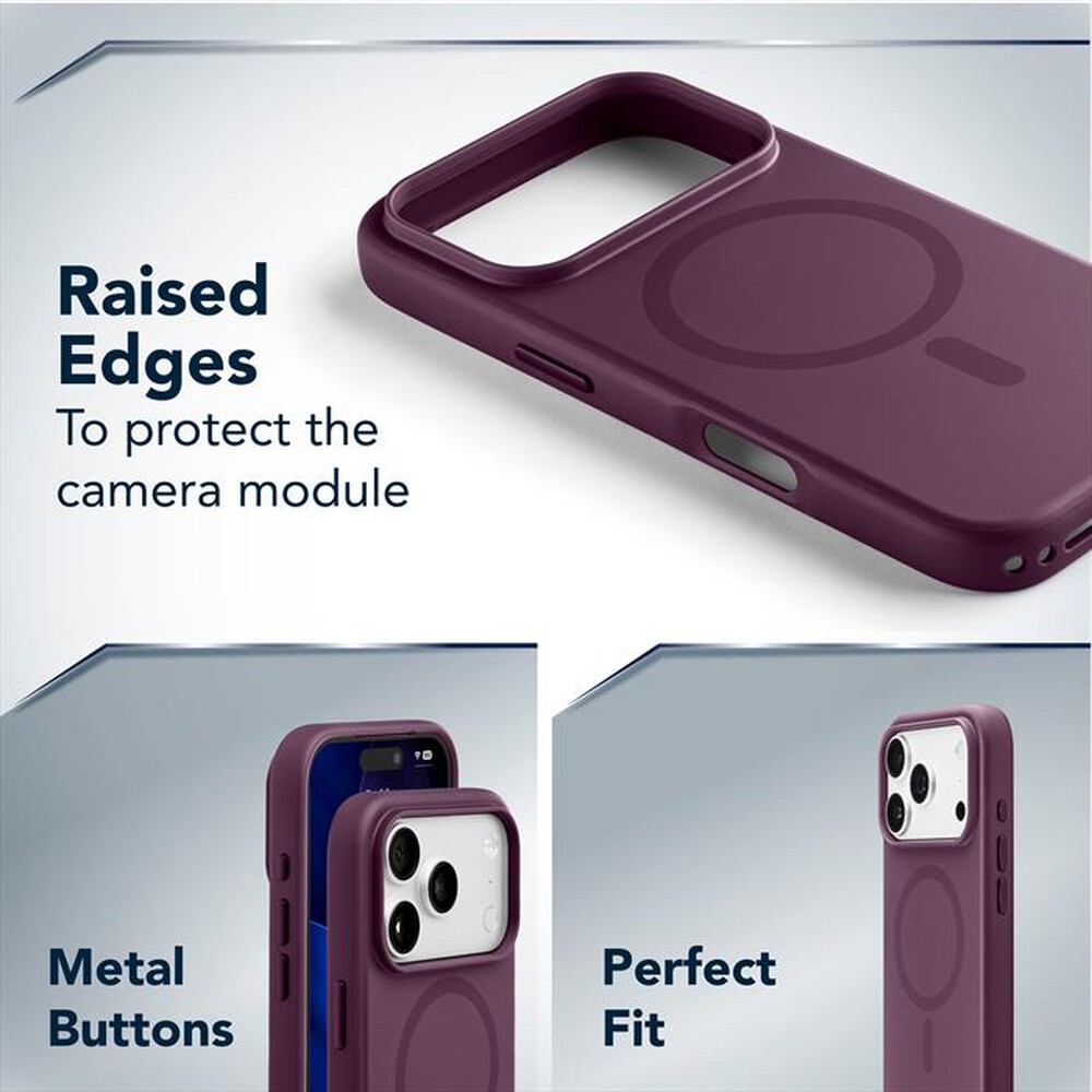 Immagine del prodotto CELLULARLINE - Cover AURA MAG per iPhone 18 Pro-Rosa