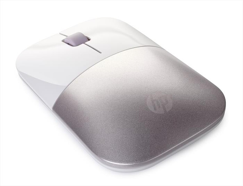 "HP - HP Z3700 WIRELESS MOUSE-White/Pink"