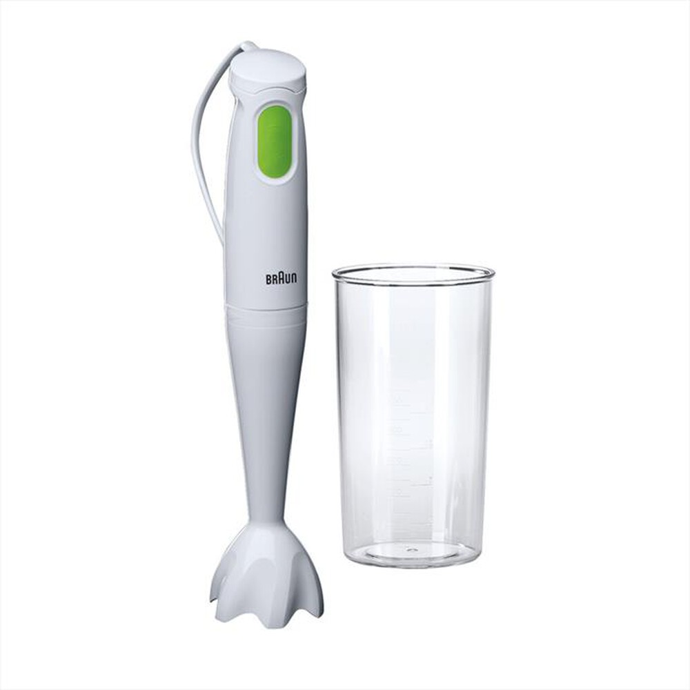 "BRAUN - Minipimer Multiquick 1 MQ 100-Bianco/Verde"