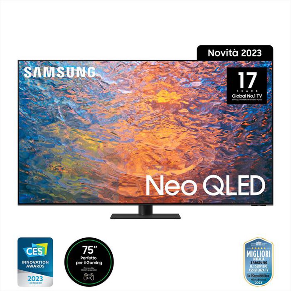 "SAMSUNG - Smart TV NEO QLED UHD 4K 75\" QE75QN95CATXZT-SLATE BLACK"