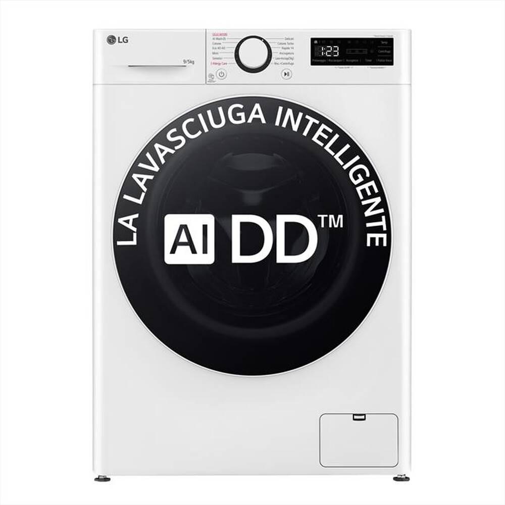 Immagine del prodotto LG - Lavasciuga AI DD D2R5S09TSWW 9/5 Kg Classe E-Bianca