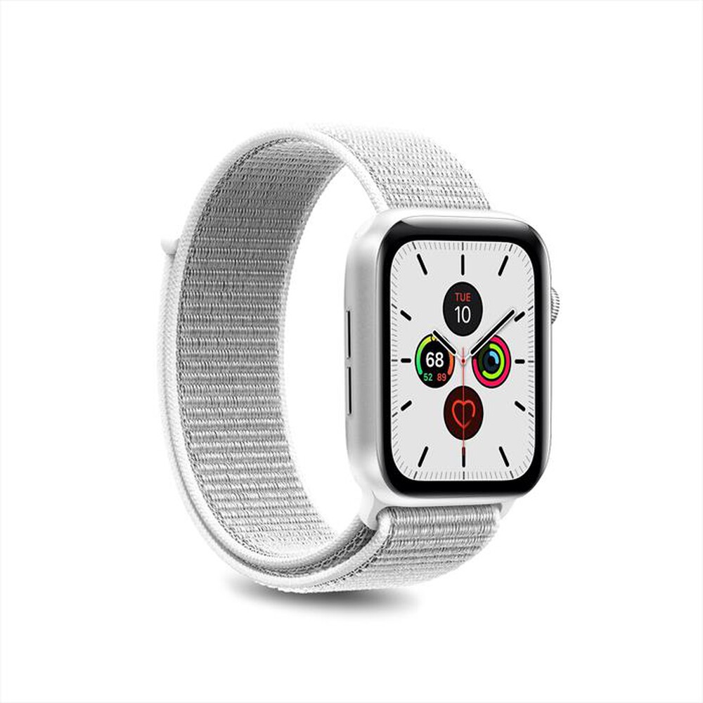 "PURO - AW40SPORTWHI Cinturino Apple watch-bianco"