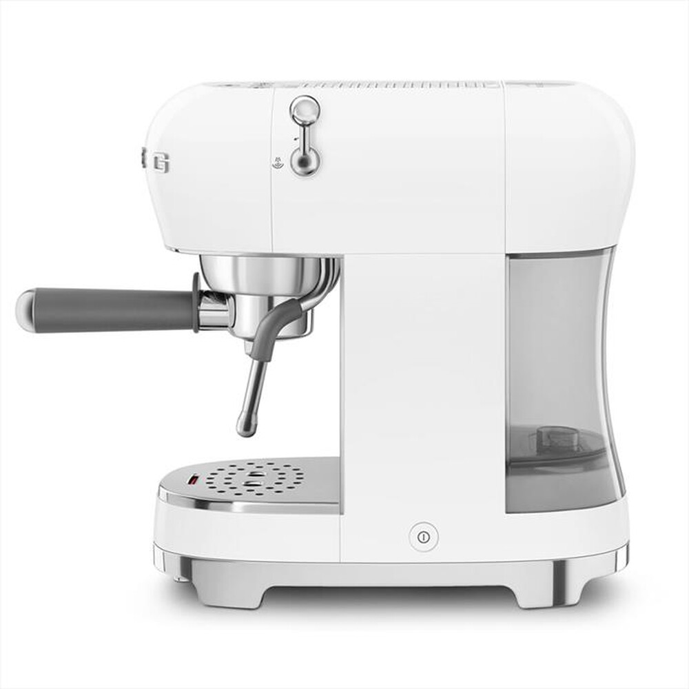 "SMEG - Macchina da Caffè Espresso 50's Style ECF02WHEU-Bianco"