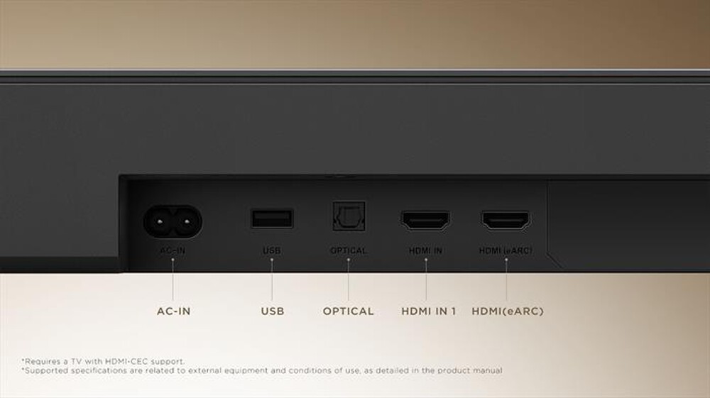 Immagine del prodotto TCL - Soundbar Q65H-Nero, Titanio