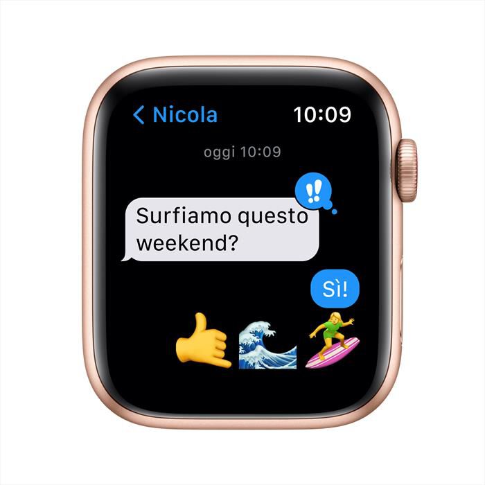 APPLE - Apple Watch SE GPS+Cellular 44mm Alluminio Oro-Sport Loop Mais/ Bianco | Euronics